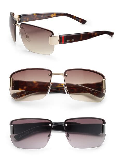 gucci rimless sunglasses replica|gucci polarized sunglasses men's.